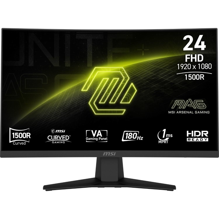 MSI MAG 244C 24" VA Full HD 180Hz 1ms Gaming Monitor