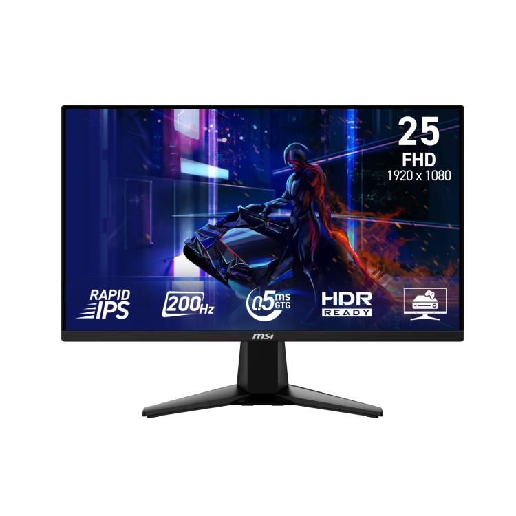 MSI MAG 255F E20 25" IPS Full HD 200Hz 0.5ms Gaming Monitor