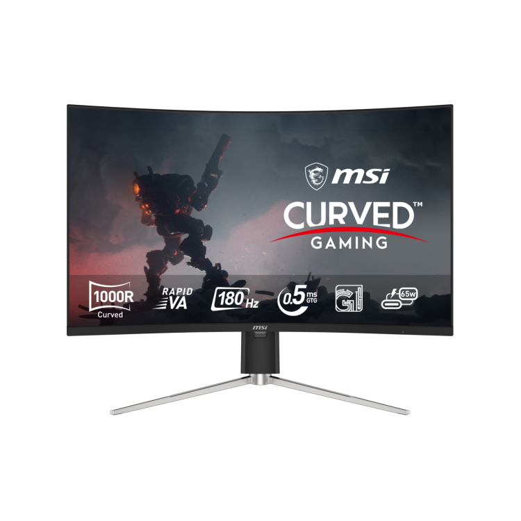 MSI MAG 325CQRF QD E2 32" VA WQHD 180Hz 0.5ms Curved Gaming Monitor