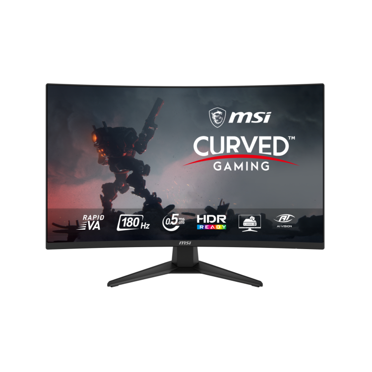 MSI MAG 321CQF E18 32" VA WQHD 180Hz 0.5ms Curved Gaming Monitor