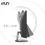 MSI PRO MP341CQ 34" VA UWQHD FreeSync Curved Monitor