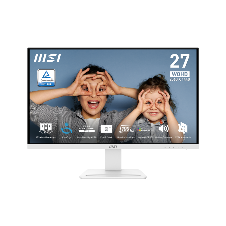 MSI PRO MP275W E2 27" IPS Full HD 120Hz 1ms White Monitor
