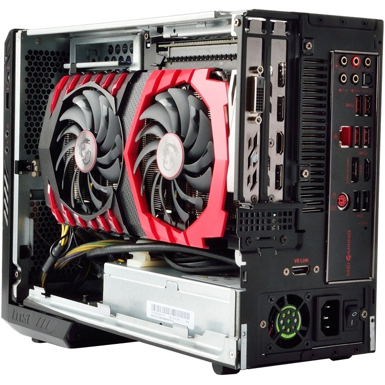 GRADE A1 - MSI Nightblade MI3 Core i5-7400 8GB 1TB Nvidia GeForce GTX 1050Ti 4GB DVD-RW Windows 10 Gaming Desktop
