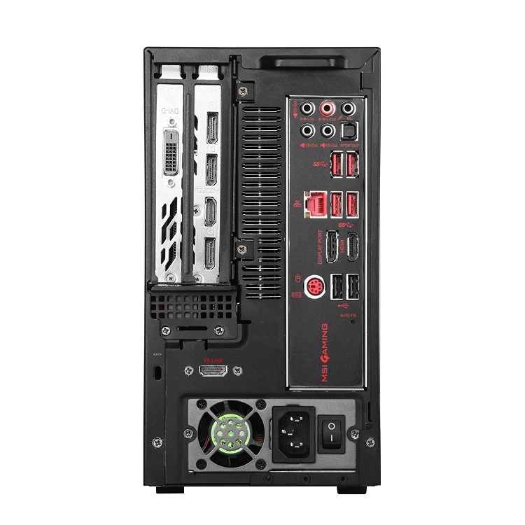GRADE A1 - MSI Nightblade MI3 Core i5-7400 8GB 1TB Nvidia GeForce GTX 1050Ti 4GB DVD-RW Windows 10 Gaming Desktop