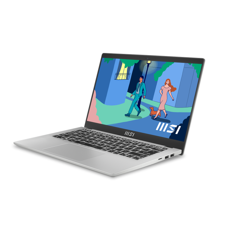MSI Modern 14 C7M-075UK AMd Ryzen 5 8GB RAM 512GB SSD 14 Inch Windows 11 Laptop