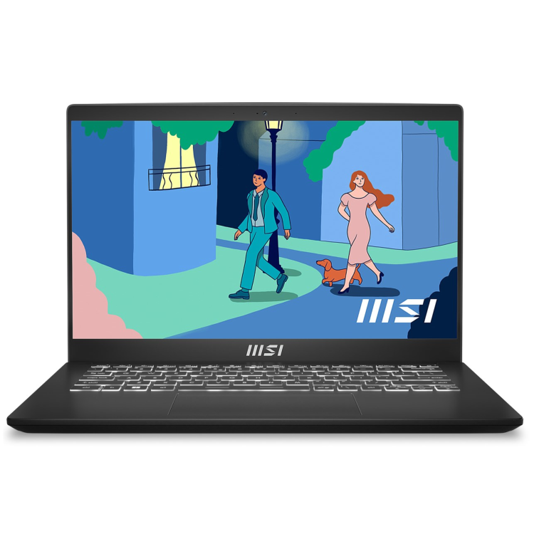 MSI Modern 14 C7M-074UK AMD Ryzen 5 8GB RAM 512GB SSD 14 Inch Windows 11 Laptop