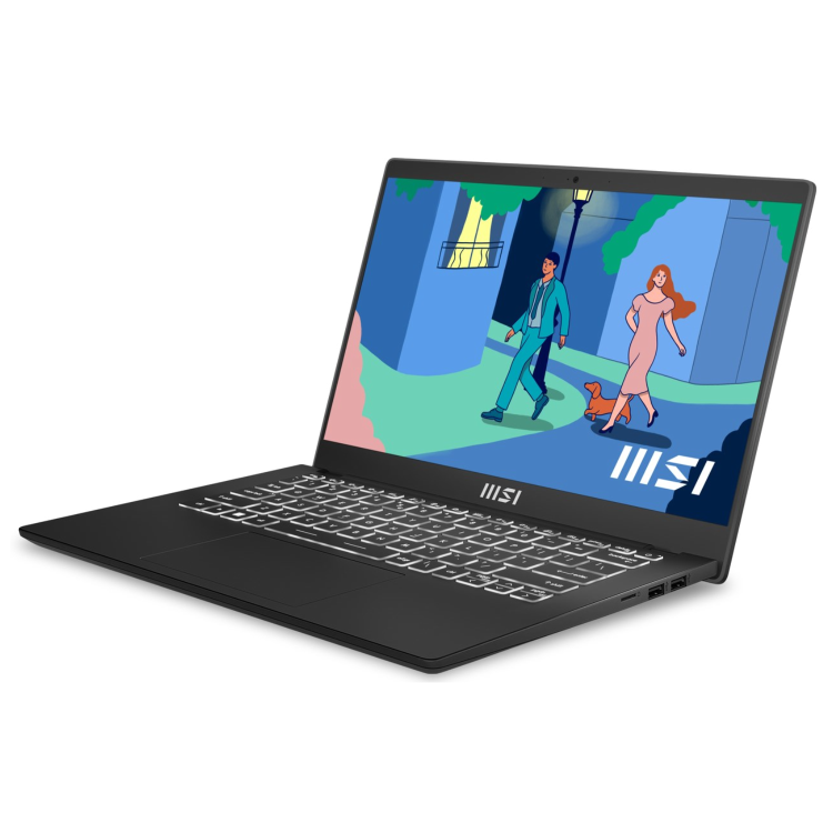MSI Modern 14 C7M-074UK AMD Ryzen 5 8GB RAM 512GB SSD 14 Inch Windows 11 Home Laptop