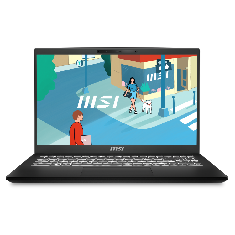 MSI Modern 15 Intel Core i7 16GB RAM 512GB SSD 15.6 Inch Windows 11 Laptop