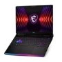 MSI Raider GE68 HX Intel Core i9 32GB 1TB RTX 4070 240Hz QHD+ 16 Inch Windows 11 Gaming Laptop