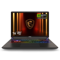 MSI Vector 16 HX AI A2XWHG-403UK Intel core Ultra 7 16GB RAM 512GB SSD GeForce RTX 5070 Ti 240Hz 16 Inch Windows 11 Advanced Gaming Laptop