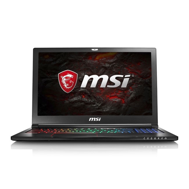 MSI GS63 7RD Core i7-7700HQ 8GB 1TB + 128GB SSD GeForce GTX 1050 2GB 15.6 Inch Windows 10 Gaming Laptop