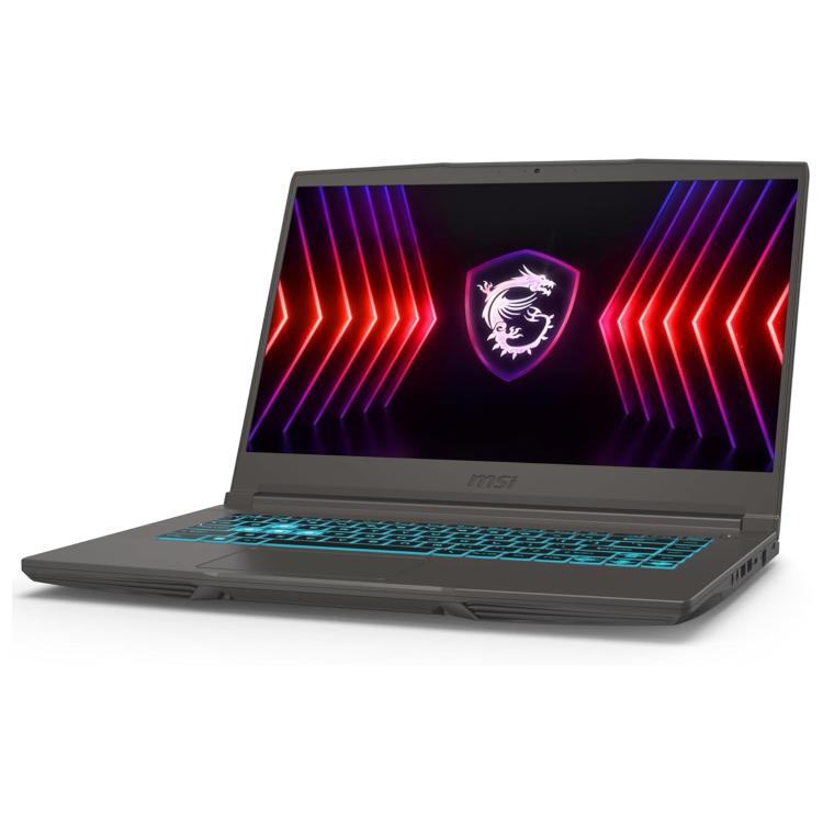 MSI Thin 15 B12VE-1251UK Intel Core i5 16GB RAM 512GB SSD RTX 4050 144Hz 15.6 Inch Windows 11 Home Gaming Laptop