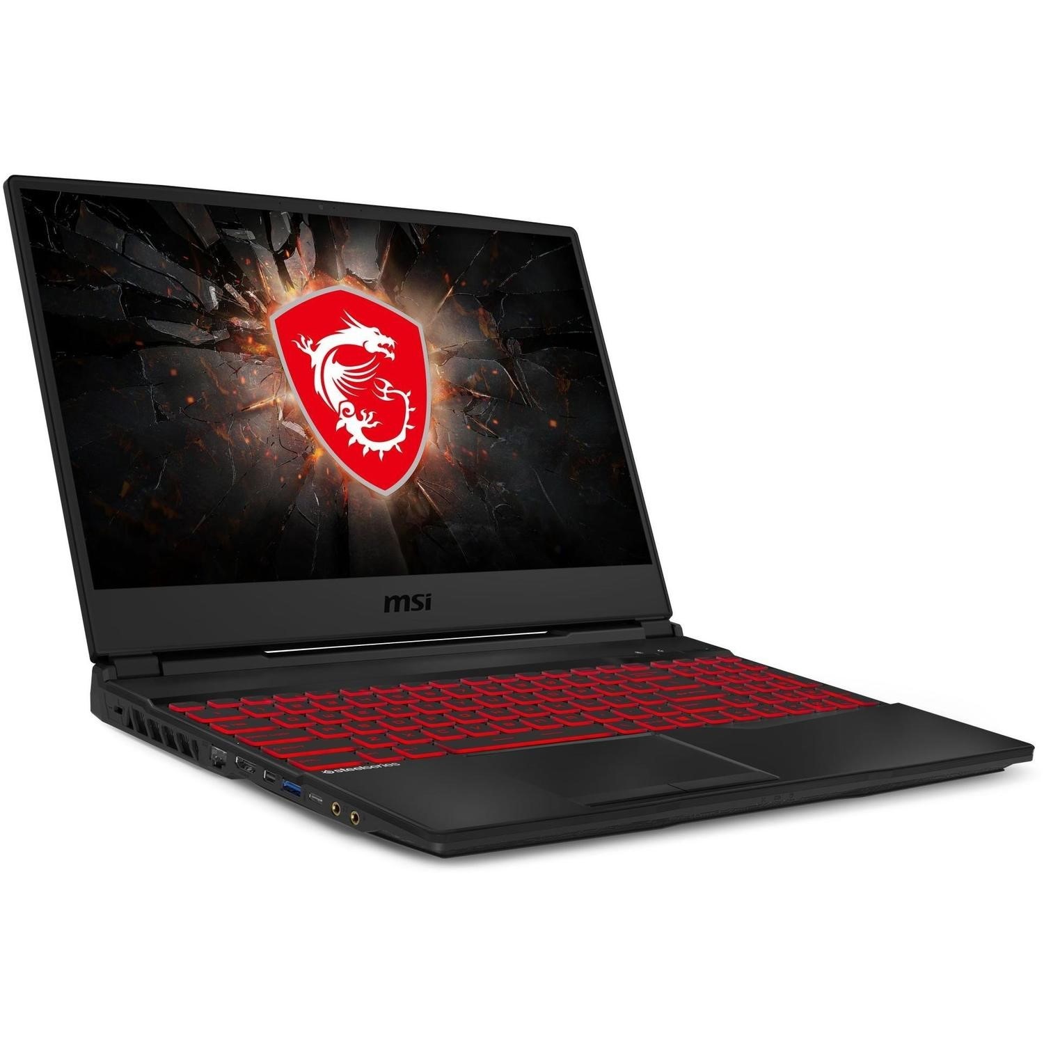 MSI GL65 9SD 246UK Core i7 9750 16GB 1TB HDD 256GB SSD 15.6 Inch 120Hz HD GeForce GTX 1660 Ti Windows 10 Home Gaming Laptop