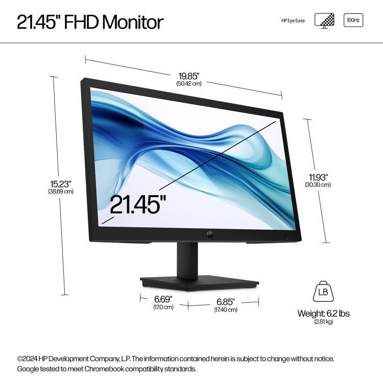 HP Series 3 Pro 322pv 22" VA Full HD 100Hz Monitor