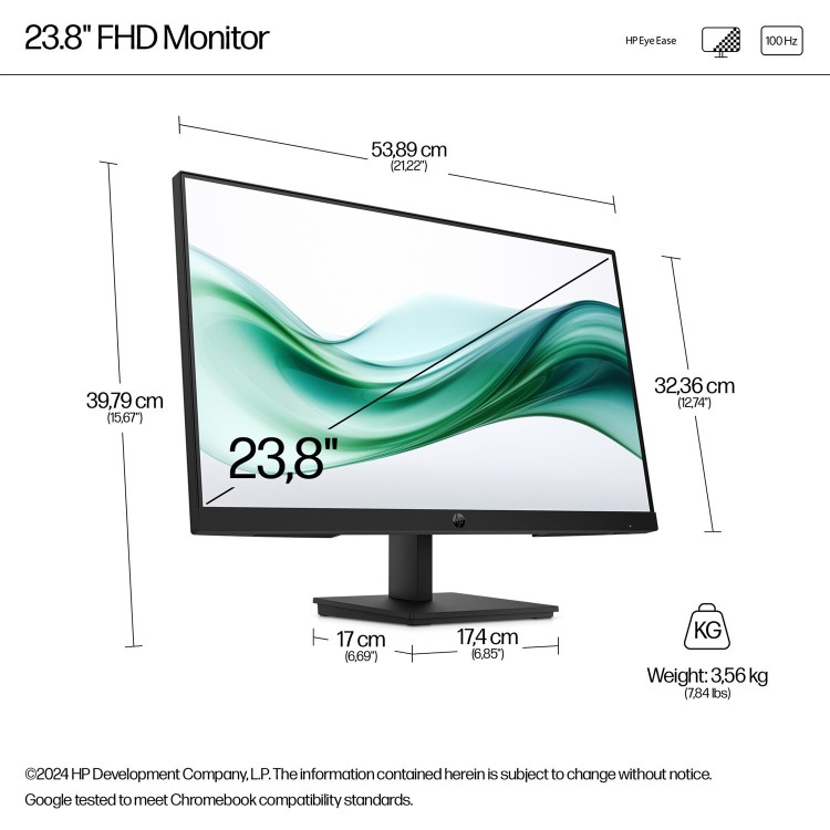 HP Series 3 Pro 324pv 24" VA Full HD 100Hz Monitor