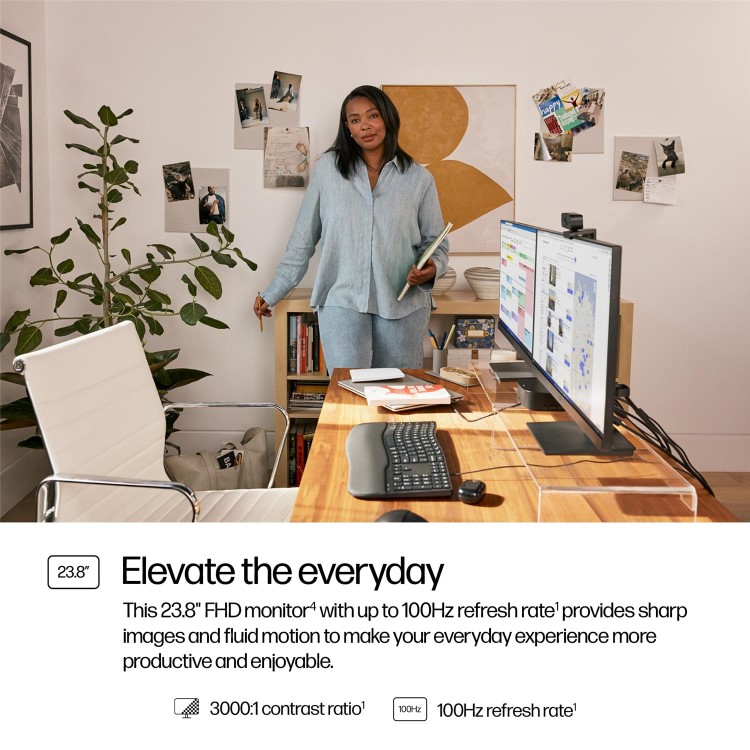 HP Series 3 Pro 324pv 24" VA Full HD 100Hz Monitor