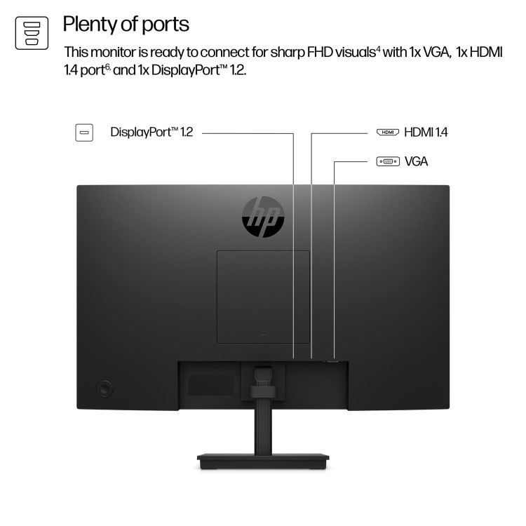 Refurbished HP Series 3 Pro 324pf 24" IPS Full HD 100Hz Monitor
