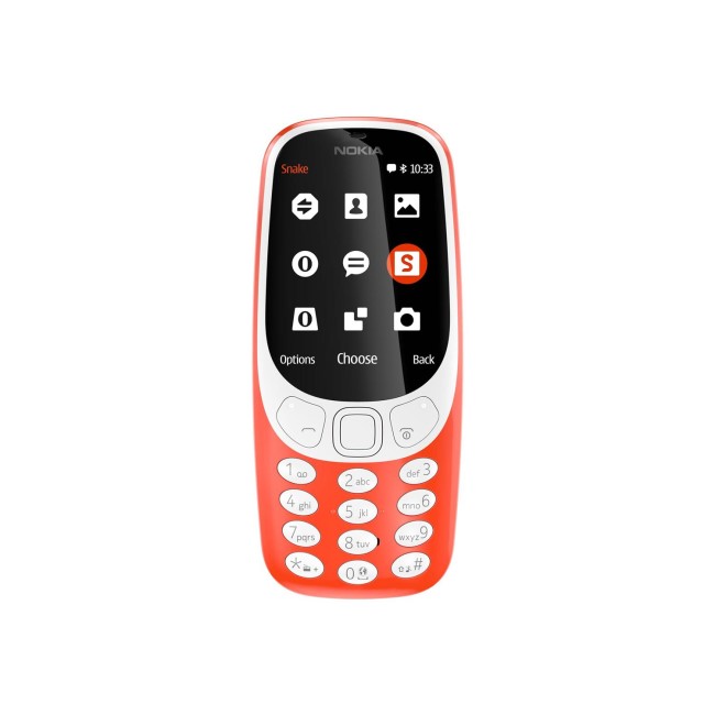 Nokia 3310 3G Warm Red 2.4" 128MB 3G Unlocked & SIM Free