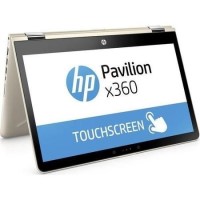Refurbished HP Pavilion x360 14-ba090sa Core i5-7200U 8GB 256GB 14 Inch Windows 10 Touchscreen Convertible Laptop in Gold