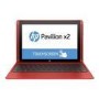 Refurbished HP 10-P007NA Intel Atom X5-Z8350 2GB 32GB 10.1 Inch Windows 10 Touchscreen Convertible Laptop in Red
