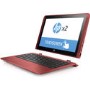 Refurbished HP 10-P007NA Intel Atom X5-Z8350 2GB 32GB 10.1 Inch Windows 10 Touchscreen Convertible Laptop in Red