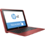 Refurbished HP 10-P007NA Intel Atom X5-Z8350 2GB 32GB 10.1 Inch Windows 10 Touchscreen Convertible Laptop in Red