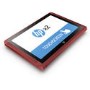Refurbished HP 10-P007NA Intel Atom X5-Z8350 2GB 32GB 10.1 Inch Windows 10 Touchscreen Convertible Laptop in Red