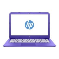 Refurbished HP Stream 14-ax002na Intel Celeron N3060 4GB 32GB 14 Inch Windows 10 Laptop in Purple