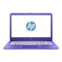 Refurbished HP Stream 14-ax002na Intel Celeron N3060 4GB 32GB 14 Inch Windows 10 Laptop in Purple
