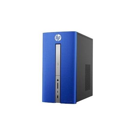 Refurbished HP Pavilion 570-p057na Core i5-7400 8GB 3TB + 128GB DVD-Writer Windows 10 Desktop in Blue