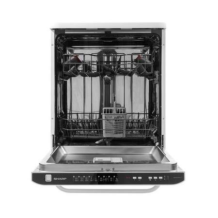 Refurbished Sharp QW-DX41F47W 13 Place Freestanding Dishwasher