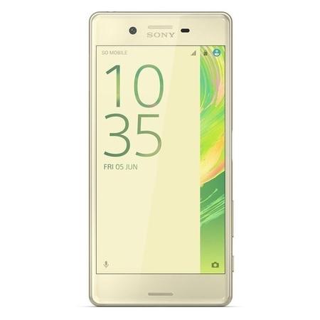 Grade A Sony Xperia X Lime Gold 5" 32GB 4G Unlocked & SIM Free