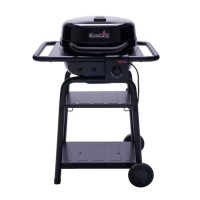 GRADE A1 - Char-Broil Patio Bistro E2Coal - Single Burner Dual Fuel BBQ Grill