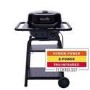 GRADE A1 - Char-Broil Patio Bistro E2Coal - Single Burner Dual Fuel BBQ Grill
