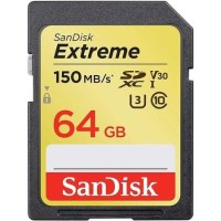 Box Open SanDisk Extreme Plus 64GB Class 10 SDXC Memory Card