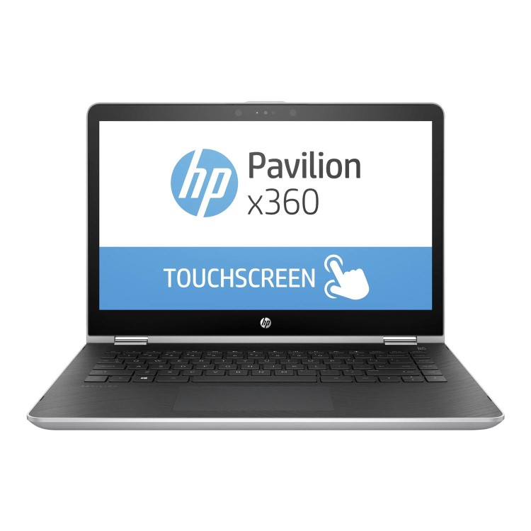 Refurbished HP Pavilion x360 14-ba055na 14" Intel Core  i3-7100U 8GB 128GB SSD Windows 10 Touchscreen Laptop