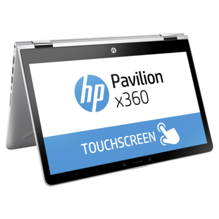 Refurbished HP Pavilion x360 14-ba055sa Core i3-7100U 8GB 128GB SSD 14 Inch Windows 10 Touchscreen 2 in 1 Laptop