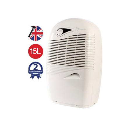 Refurbished Ebac 2250E 15L Dehumidifier Smart Humidistat up to 3 bedroom homes