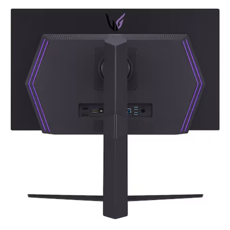 Refurbished LG UltraGear 27GS95QE-B Quad HD 27" OLED Gaming Monitor - Grey