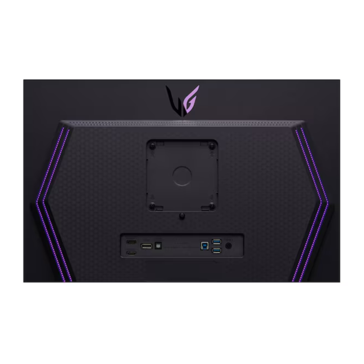 Refurbished LG UltraGear 27GS95QE-B Quad HD 27" OLED Gaming Monitor - Grey