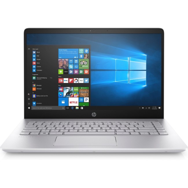 Refurbished HP Pavilion 14-bf101na Core i5 8250U 8GB 256GB 14 Inch Windows 10 Laptop in Silver
