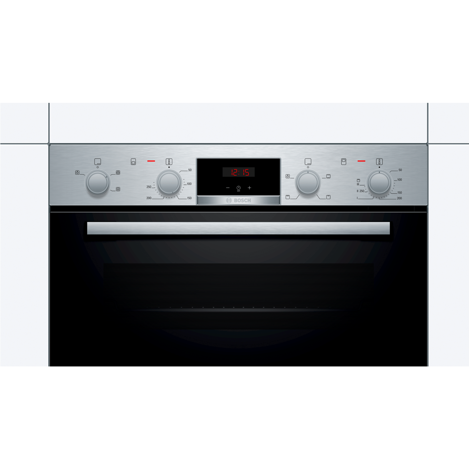 Refurbished Bosch Serie 2 MHA133BR0B 60cm Double Built In Electric Oven