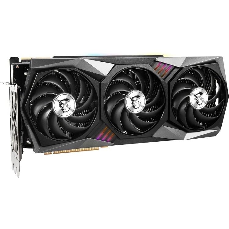 Box Opened MSI GeForce RTX 3090 Ti GAMING X TRIO 24GB GDDR6X Gaming Graphics Card