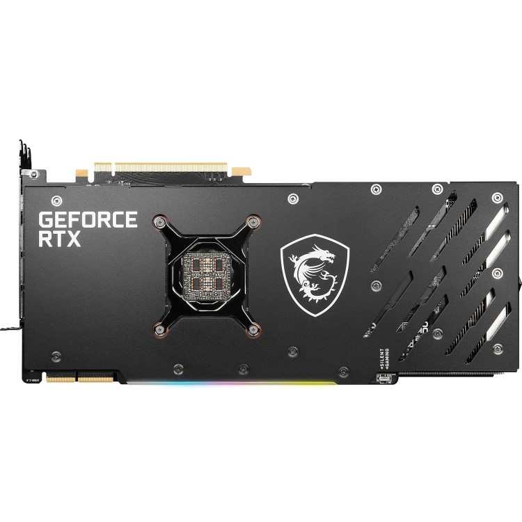 Box Opened MSI GeForce RTX 3090 Ti GAMING X TRIO 24GB GDDR6X Gaming Graphics Card