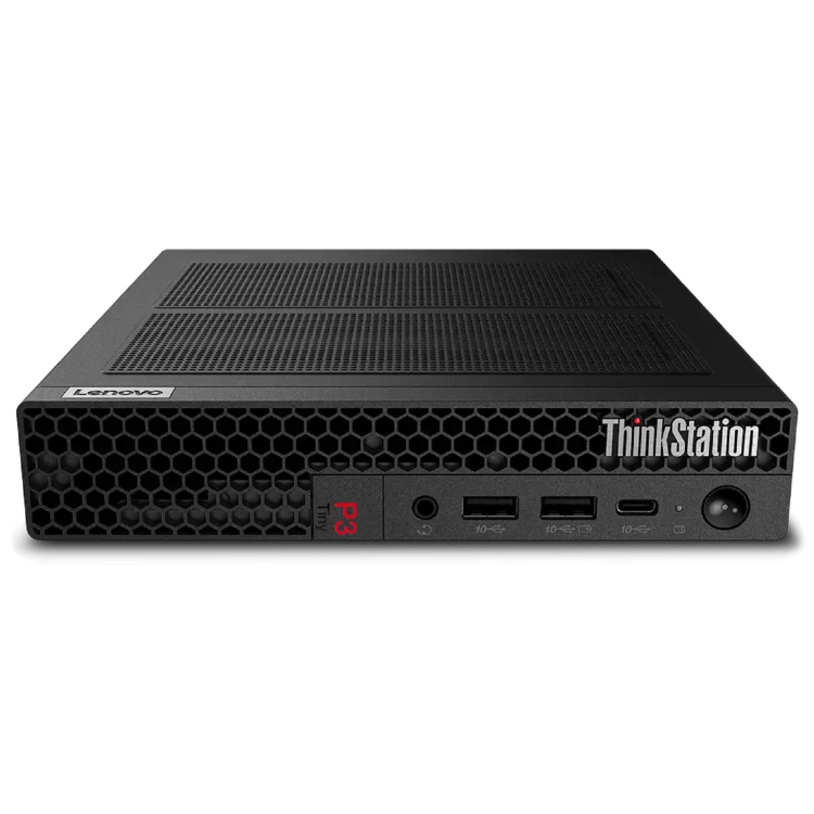 Refurbished Lenovo ThinkStation P3 Tiny Intel Core i7-13700T 16GB RAM 512GB SSD T400 Windows 11 Pro Workstation PC