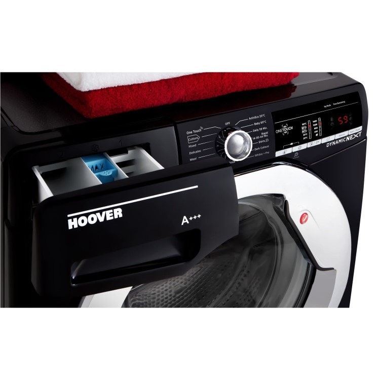 Refurbished Hoover Dynamic Next DXOA48C3B Freestanding 8KG 1400 Spin Washing Machine