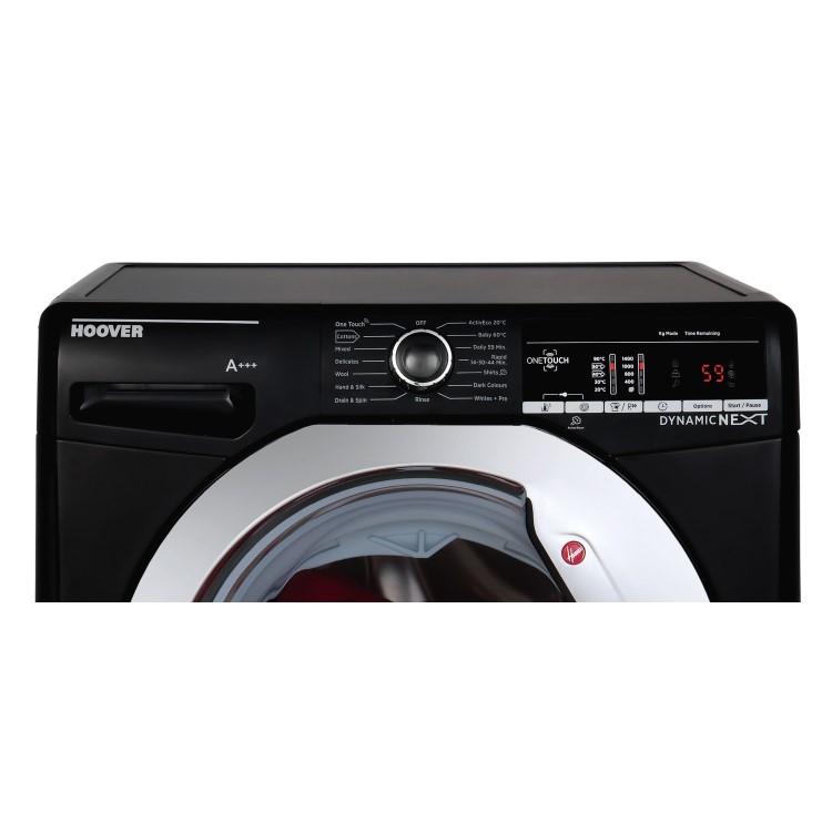 Refurbished Hoover Dynamic Next DXOA48C3B Freestanding 8KG 1400 Spin Washing Machine