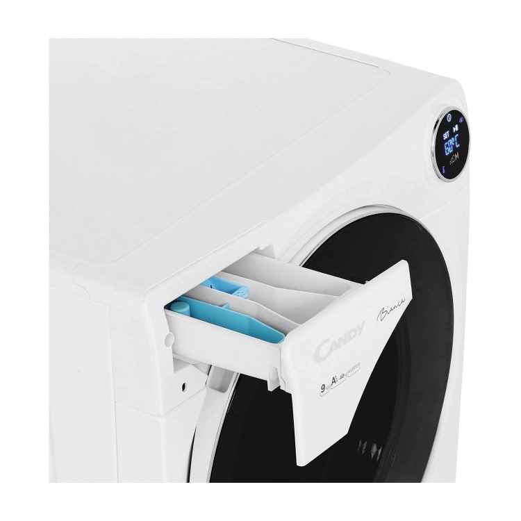 Refurbished Candy Bianca BWM149PH7 Smart Freestanding 9KG 1400 Spin Washing Machine