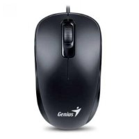 Box Opened Genius DX-110 PS2 Optical Mouse in Black