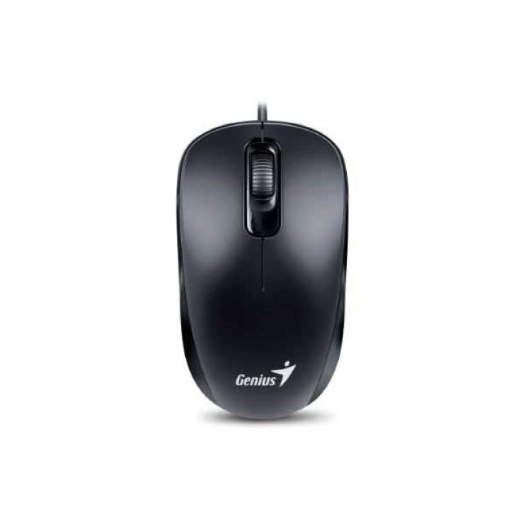 Box Opened Genius DX-110 PS2 Optical Mouse in Black